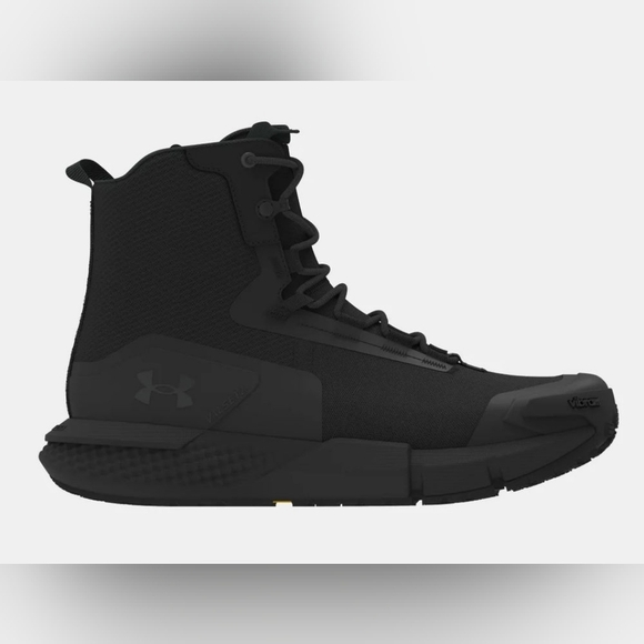 NIB Under Armour Vibram Charged Valsetz Side Zip Tactical Boots, Men's Size 7